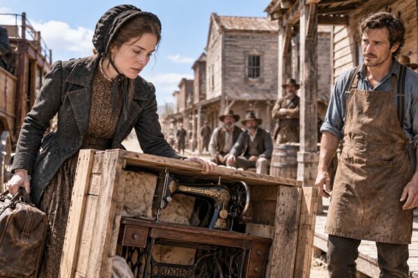 A Mail Order Bride Arrived With a Sewing Machine and No Money—By Winter, She Employed the Whole Town