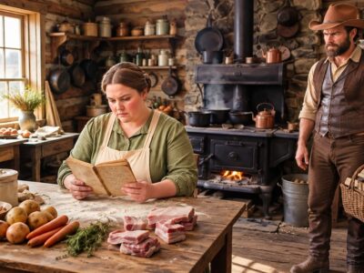 “A Saloon Cook?” They Laughed — Until Her Forgotten Recipe Fed A Starving Frontier Town