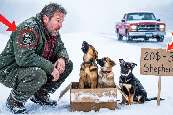 Navy SEAL Found 3 Puppies for $20 Each… Then One Used His Late Wife’s Secret Signal