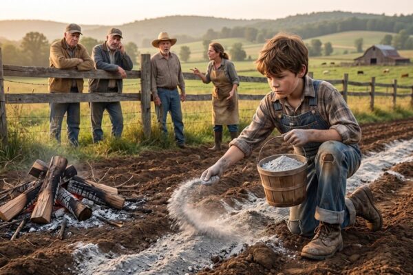At 11 He burned wood and put the ash on the field after harvest, They Begged for His secret