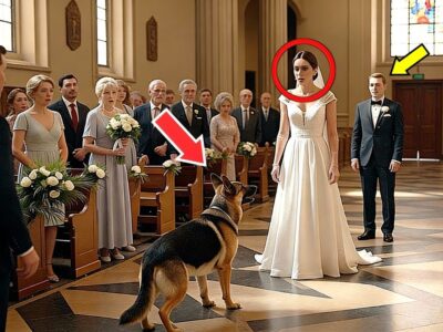 On Her Wedding Day, Her Police Dog Blocked Her Path—Then She Discovered the Heartbreaking Truth…