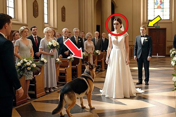On Her Wedding Day, Her Police Dog Blocked Her Path—Then She Discovered the Heartbreaking Truth…