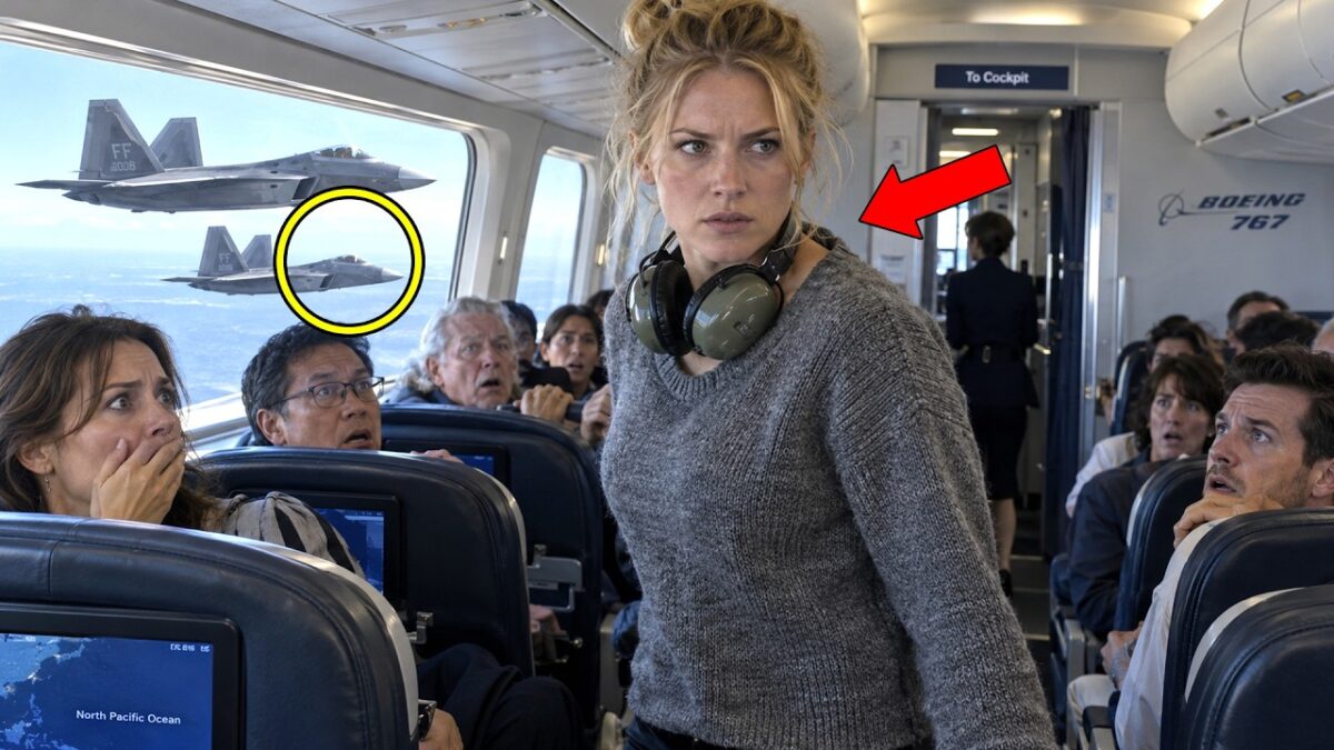 “She Was Just a Passenger — Until the F 22 Pilots Heard Her Call Sign ‘Eagle One ’”