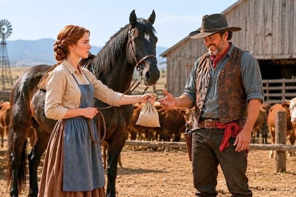 Take Him for a Dollar,” They Mocked—Then She Turned the Wild Stallion Into a Legend