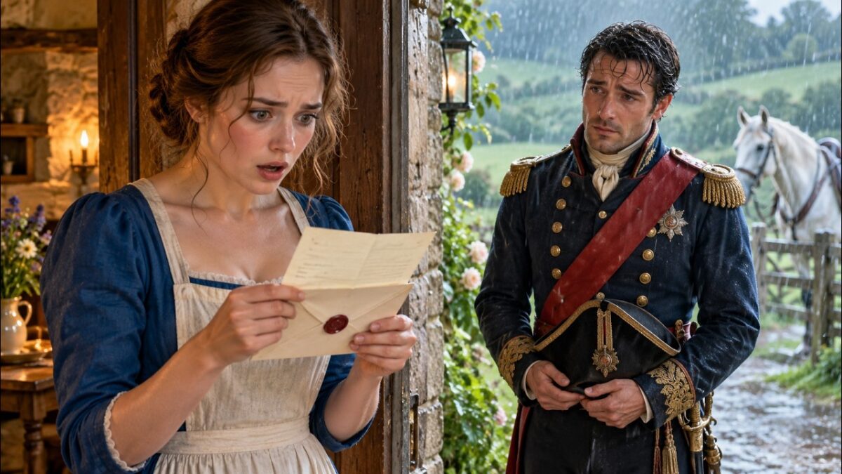 SHE WROTE 47 LETTERS TO A DYING SOLDIER—THEN A DUKE KNOCKED ON HER DOOR