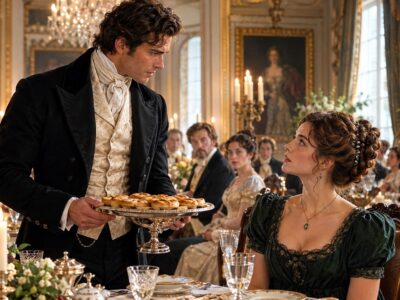 THE DUKE TASTED THE APPLE TART — THEN HE LEARNED WHO HAD BAKED IT …