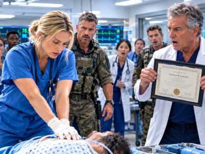 “If You Pull That Off, I’ll Tear Up My Degree Right Here,” the Chief Surgeon Laughed — Then She Did