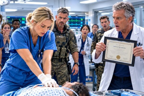 “If You Pull That Off, I’ll Tear Up My Degree Right Here,” the Chief Surgeon Laughed — Then She Did