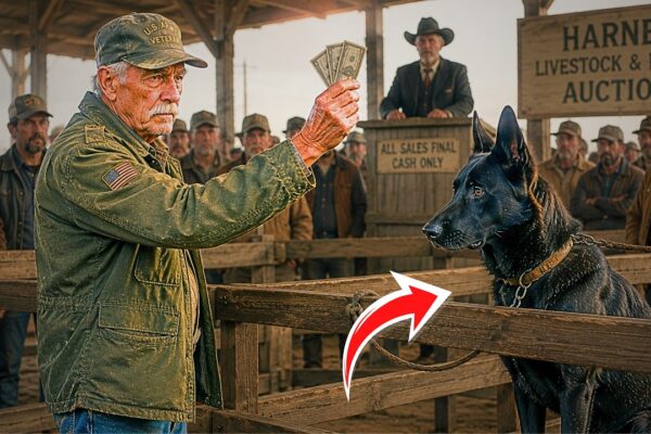 Homeless Veteran Spent His Last $29 on the Black Dog Nobody Wanted —Then the Dog Did The Unthinkable