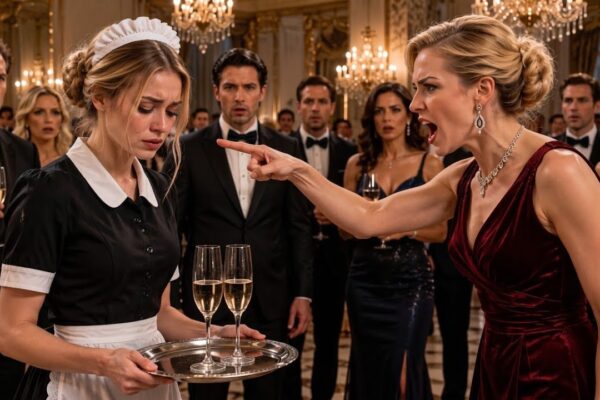 They Humiliated the Waitress at a Millionaire’s Party… So She Quit the Next Morning