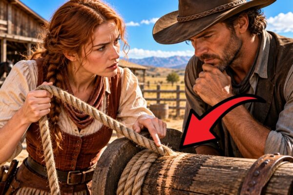 “Your Well Wasn’t Dry Yesterday,” She Said — The Rancher Touched the Fresh Rope Marks