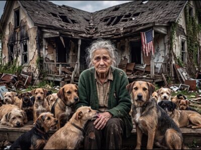 She Saved Dozens of Stray Dogs — We Built Her a Home and Rescue Center