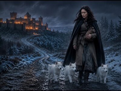 Three Alpha Cubs Followed the Exiled Omega Out of the Kingdom — The Pack Didn’t Notice Until Dark