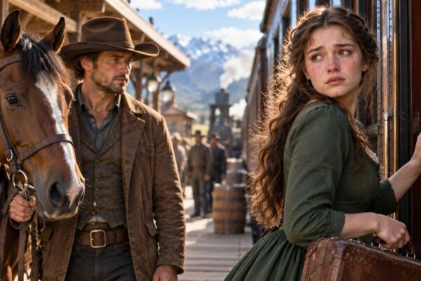 He Loved the Beautiful Young Woman but Let Her Go—The Cowboy Promised, “I’ll Wait for You”