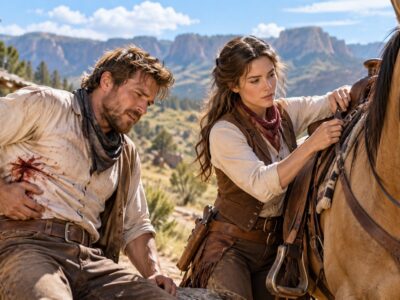 A Broken-Rib Cowboy Tried to Saddle Up—Until a Mysterious Horsewoman Changed Everything