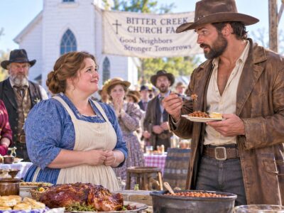 Nobody Hired the Plus-Size Widow—Until a Rancher Tasted Her Food at the Church Fair