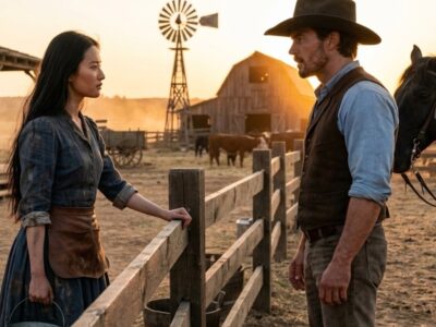 “Give Me a Place to Stay, I’ll Fix Your Ranch,” the Cowboy Said — Winter Made Him Her Only Hope