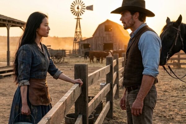 “Give Me a Place to Stay, I’ll Fix Your Ranch,” the Cowboy Said — Winter Made Him Her Only Hope