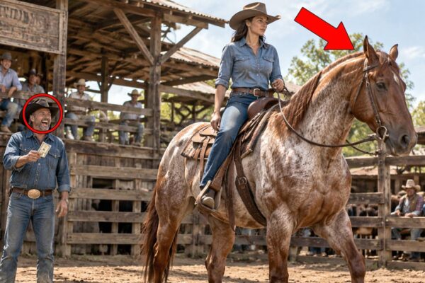 She Offered to Buy His Worst Stallion for a Dollar — Rode It Out of the Corral That Afternoon