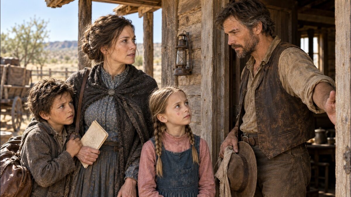 She Came to Claim Her Grandfather’s Ranch With Two Children — The Poor Rancher Offered Them a Home