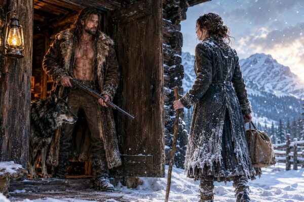 The Widow Climbed Through the Storm to the Mountain Trapper’s Cabin—”A Dead Man’s Letter Sent Me…