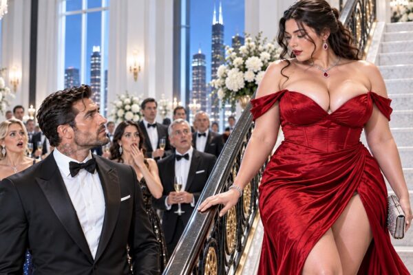 “Who Allowed You to Wear That” the Possessive Mafia Boss Growled at His Curvy Secretary