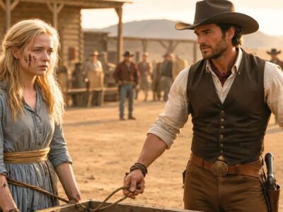 She Was Sold At Auction In Tears—Then A Cowboy Whispered “Your Pain Ends Here”