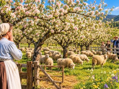 She Put 44 Sheep Beneath Her Dying Apple Trees—By Spring, the Impossible Had Happened