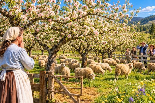 She Put 44 Sheep Beneath Her Dying Apple Trees—By Spring, the Impossible Had Happened