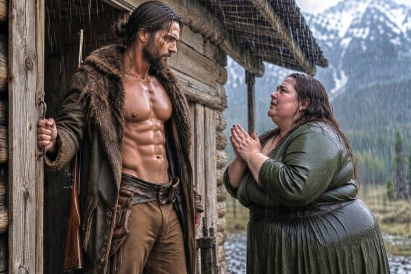 A Widowed Mountain Man Stopped for a Mother and Baby in Rain… She Said ‘May We Sleep in Your Barn’