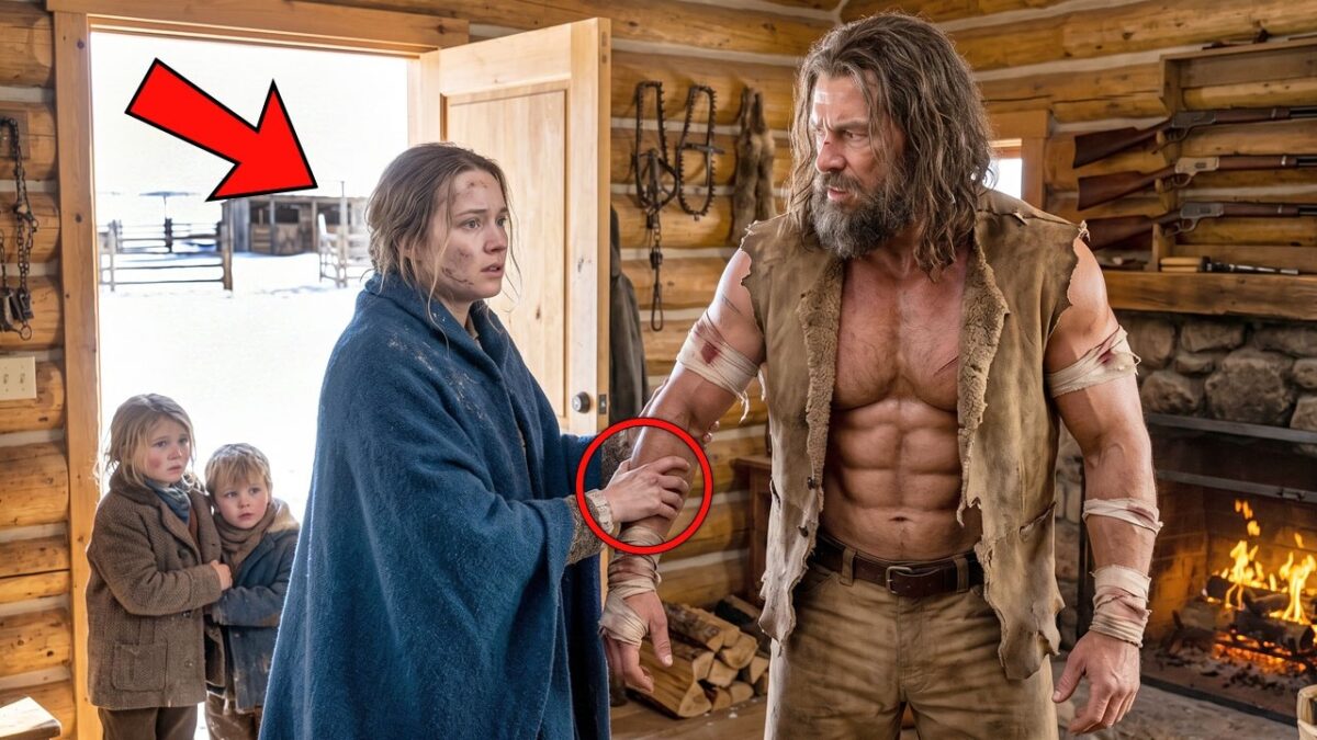 Poor Widow and Her Kids Saved Injured Mountain Man — Then He Changed Their Lives Forever