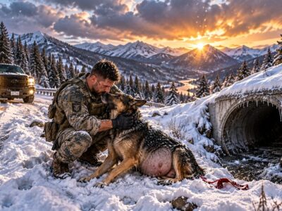 “Can I Come With You?” the Pregnant Shepherd Seemed to Ask — The Navy SEAL Said, “You Already Are.”