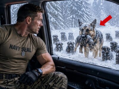 A Navy SEAL Saved a Mother K9 in a Blizzard—Then 9 Puppies Changed His Life