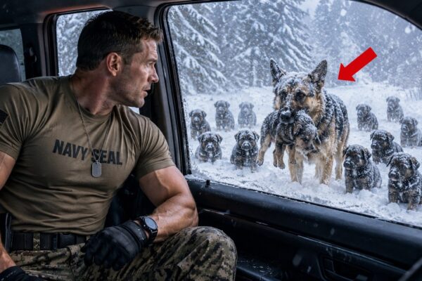 A Navy SEAL Saved a Mother K9 in a Blizzard—Then 9 Puppies Changed His Life