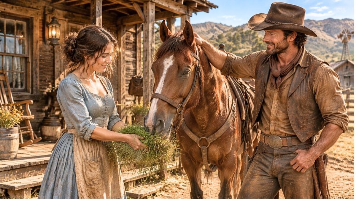 His Horse Kept Returning to Her Door — The Rancher Uncovered the Secret She Hid for Years