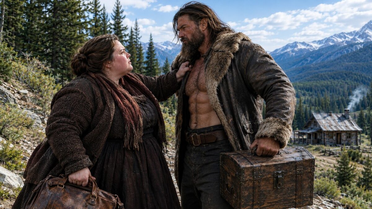 No Mail-Order Bride Lasted One Week with the Mountain Man… Until the Obese One Refused to Leave