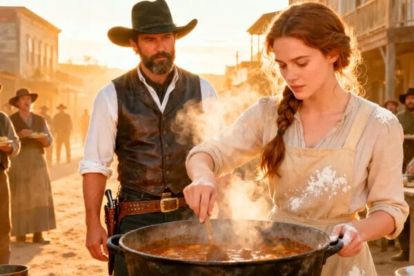 A Wealthy Cowboy Hired a Beautiful Cook — Her Secret Changed His Ranch Forever