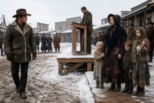 She Came With 3 Hungry Children—The Rancher Smiled and Said, “I Paid for All Four of You.”