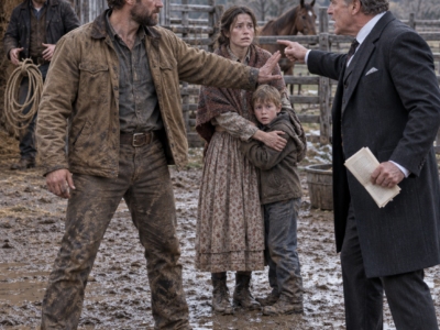 “Nobody signs themselves into anything on my land,” I said, stepping squarely between Iris and the creditor before another word could be spoken. My voice carried the flat, dangerous calm of a man who had already decided exactly how far he would go. “Not the boy, not his mother. Not to you or anybody else, paper or no paper.”