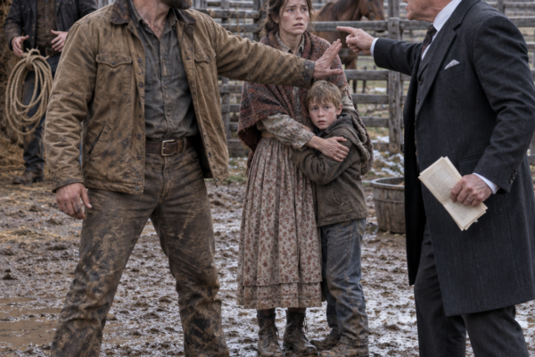 “Nobody signs themselves into anything on my land,” I said, stepping squarely between Iris and the creditor before another word could be spoken. My voice carried the flat, dangerous calm of a man who had already decided exactly how far he would go. “Not the boy, not his mother. Not to you or anybody else, paper or no paper.”