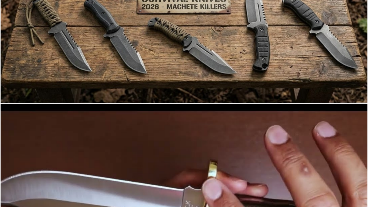 Top 10 Insane Survival Knives That Put Machetes to Shame (2026)
