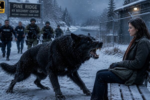 A Giant German Shepherd Escaped But the Former Pilot Didnt Run and Everyone Soon Learned Why