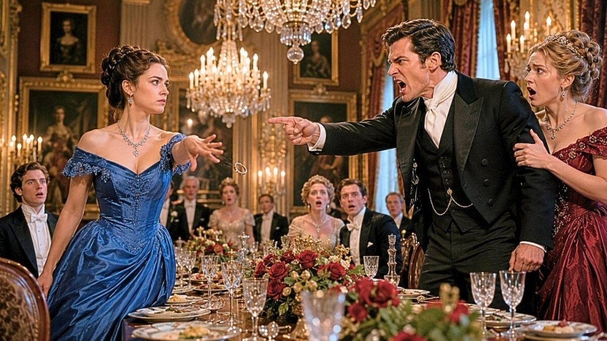 “Keep Him,” She Said, Throwing Her Ring to His Mistress—The Duke Lost Control Before Everyone’s Eyes
