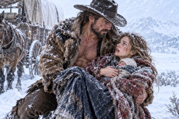 She Was Left for Dead With a Baby, The Mountain Man Took Them Both Into His Wagon