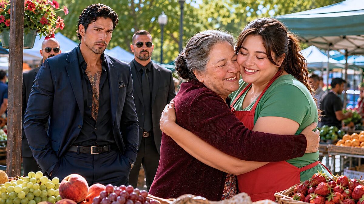 “The Mafia Boss Followed His Mother — Then Found Her Buying Fruit From His Ex-Wife Daily!”