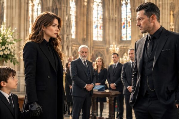 The Crime Boss Found His Ex at His Grandfather’s Funeral After 8 Years—And the Son She Never Told…
