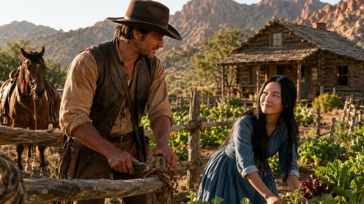 A Gunslinger Bought the Cheapest Cabin in Town — Then a Quiet Widow Changed Everything