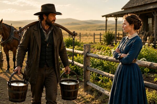 He Carried Water to Her Farm Each Morning—By Autumn, They Shared One Table