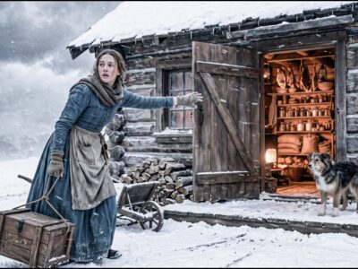 Her “Crazy” Late Aunt Left Her a Cabin Stocked for Years—Then the Storm Came