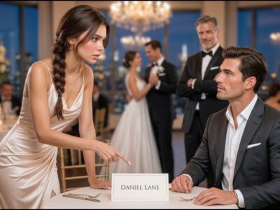 “You’re Sitting at My Family’s Table,” She Told the Stranger—He Said, “I Was Invited.”